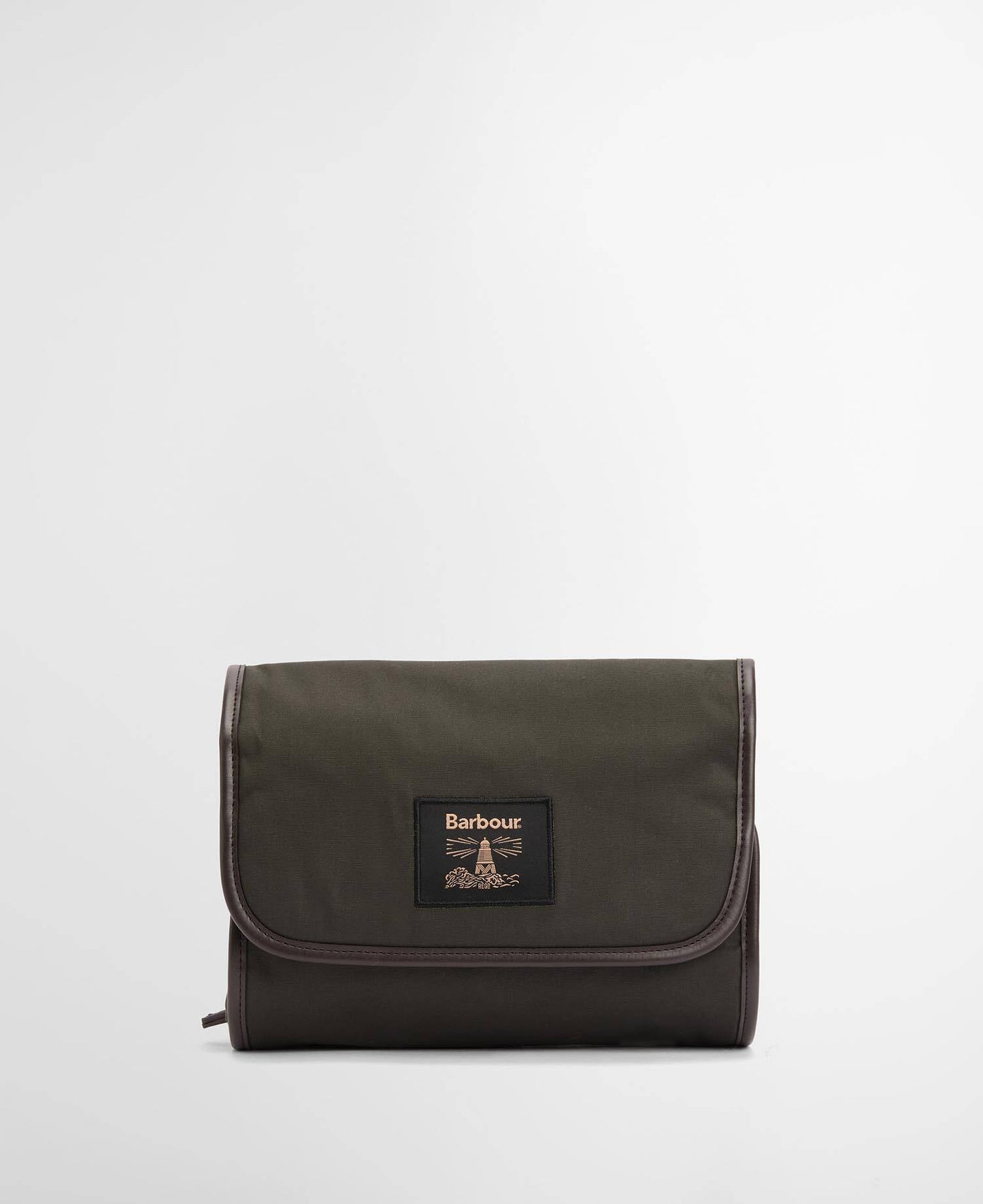 Barbour Waxed Hanging Washbag