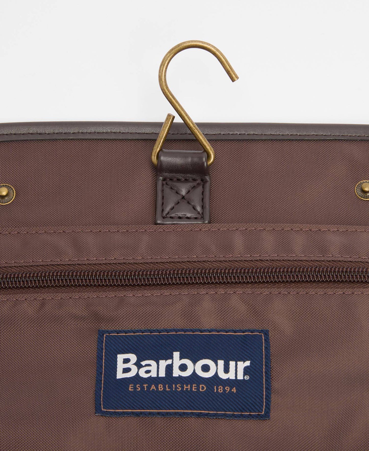 Barbour Waxed Hanging Washbag
