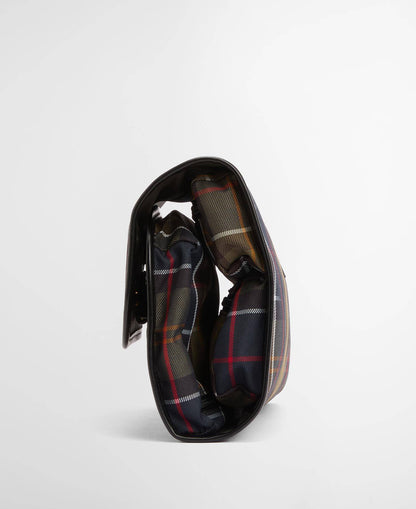Barbour Tartan Hanging Washbag