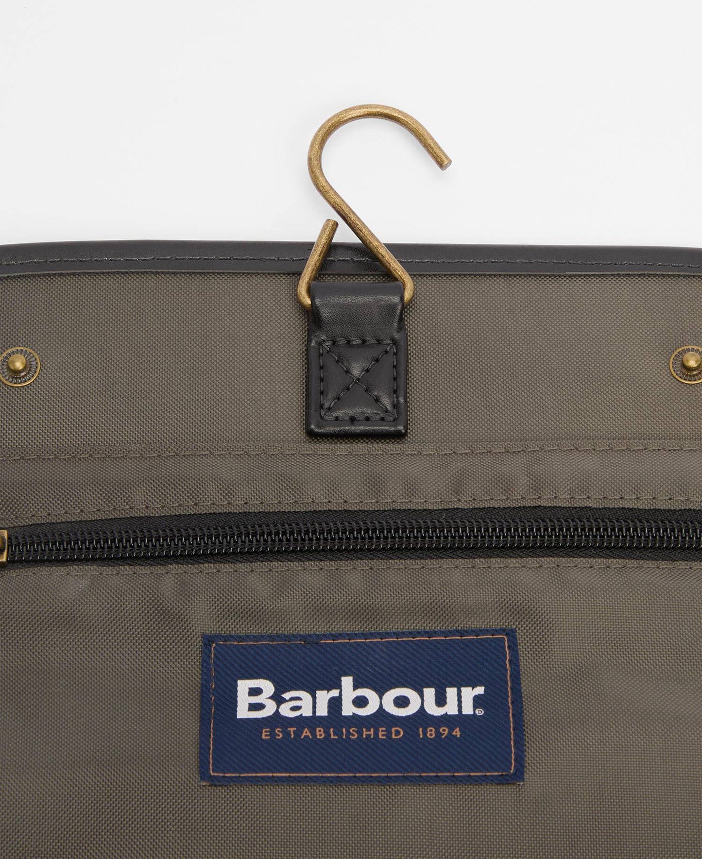 Barbour Tartan Hanging Washbag
