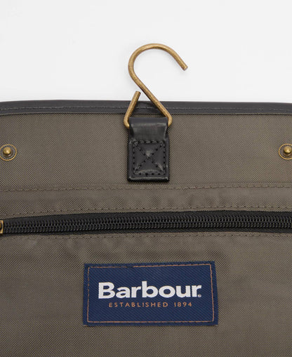Barbour Tartan Hanging Washbag