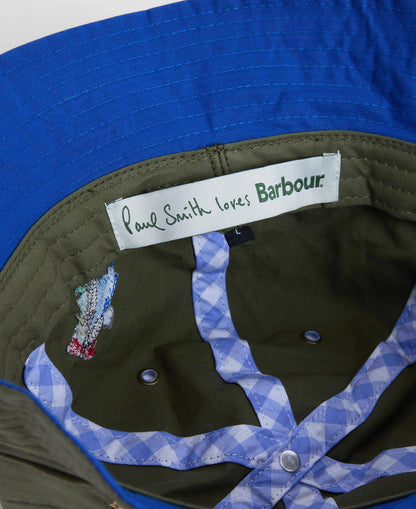 Barbour Paul Smith Loves Barbour Domed Bucket Hat