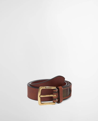 Barbour Tartan/Leather Belt