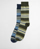 Olive/Navy Stripe