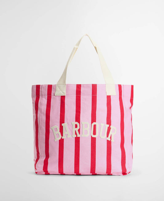 Barbour Emily Stripe Tote Bag