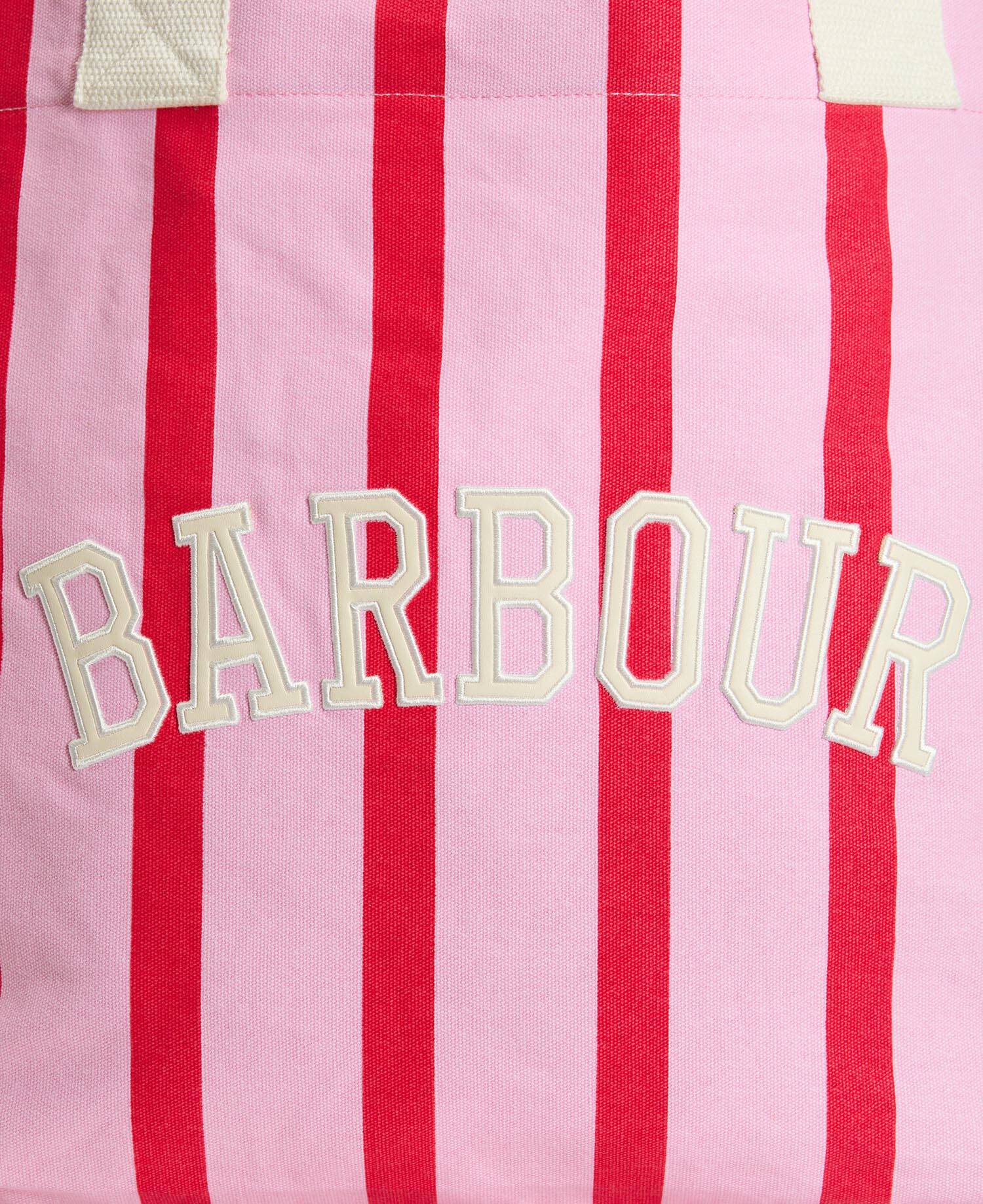 Barbour Emily Stripe Tote Bag
