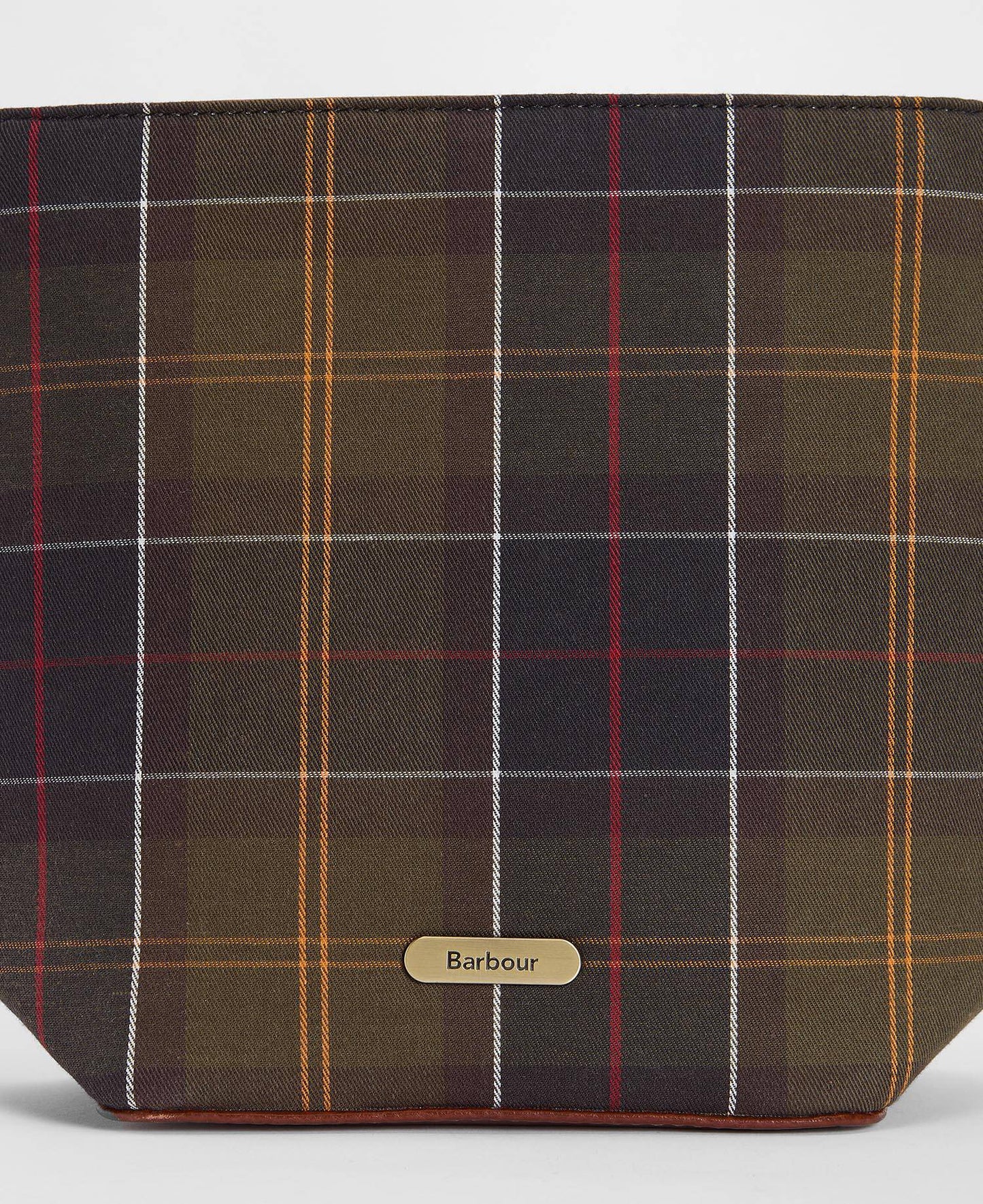 Barbour Cedar Tartan Bucket Bag