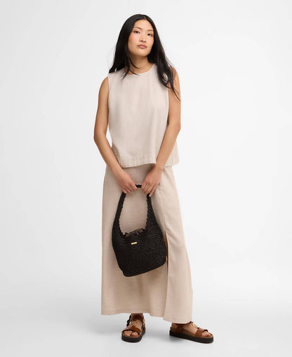 Barbour Lily Woven Tote Bag