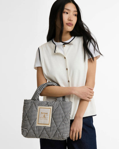 Barbour Riah Mini Quilted Tote Bag