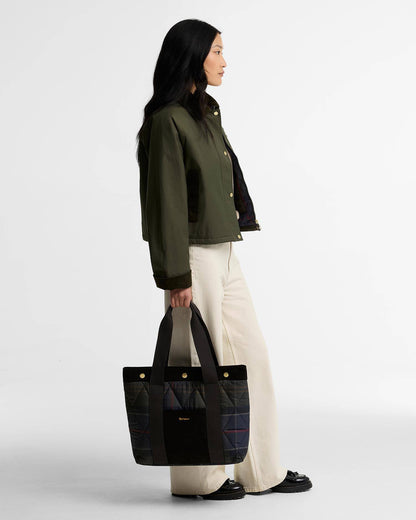 Barbour Healy Tartan Tote Bag