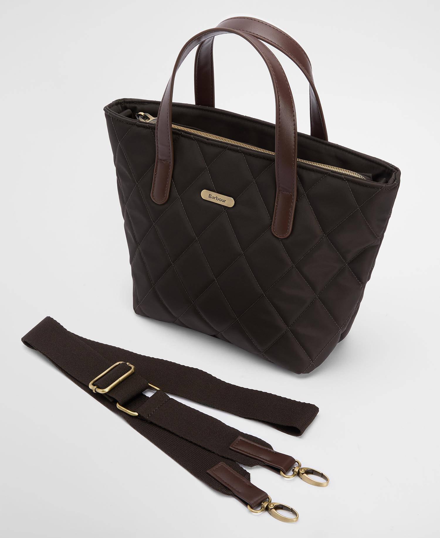 Barbour Quilted Mini Tote Bag