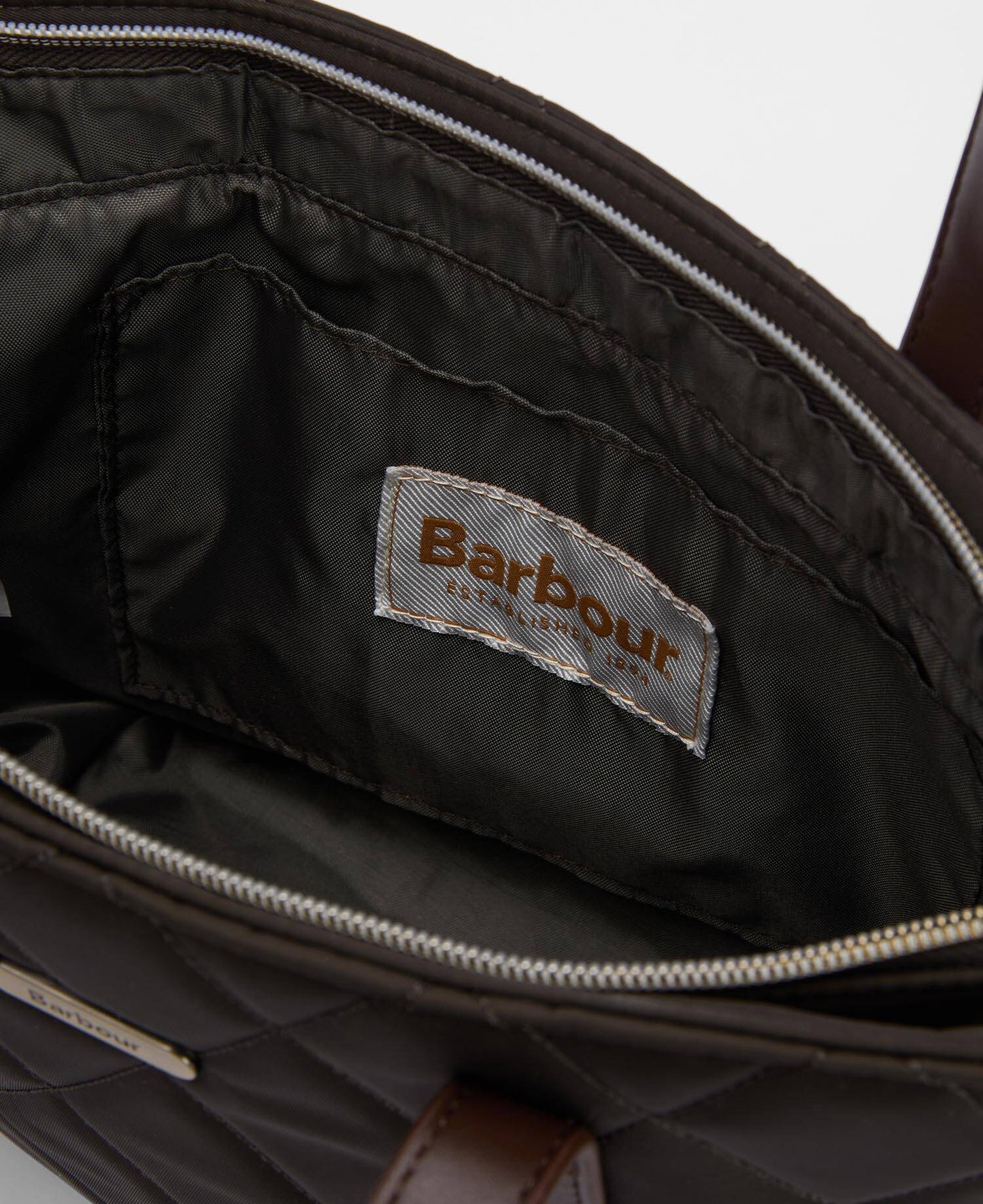 Barbour Quilted Mini Tote Bag