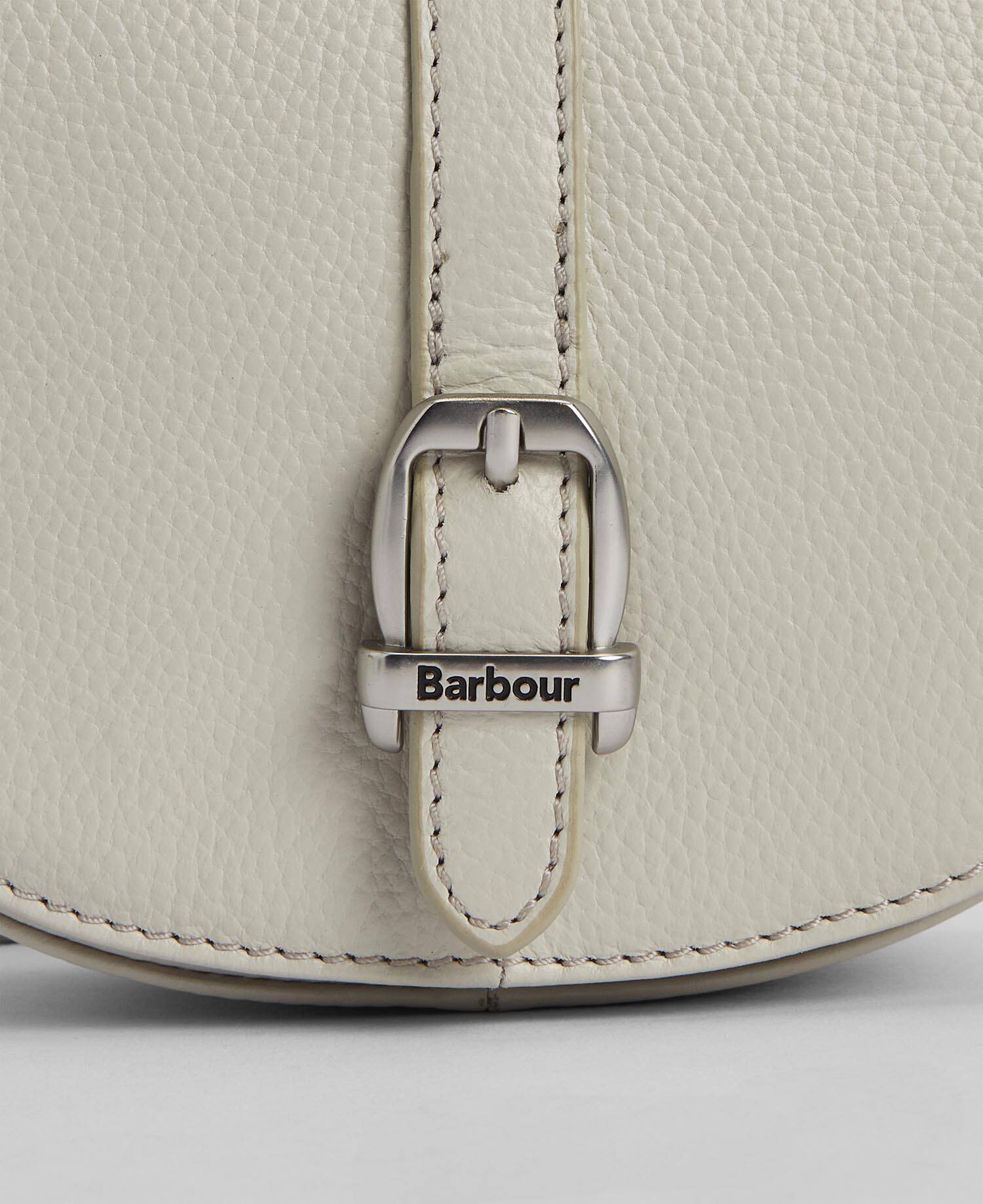 Barbour Laire Leather Saddle Bag