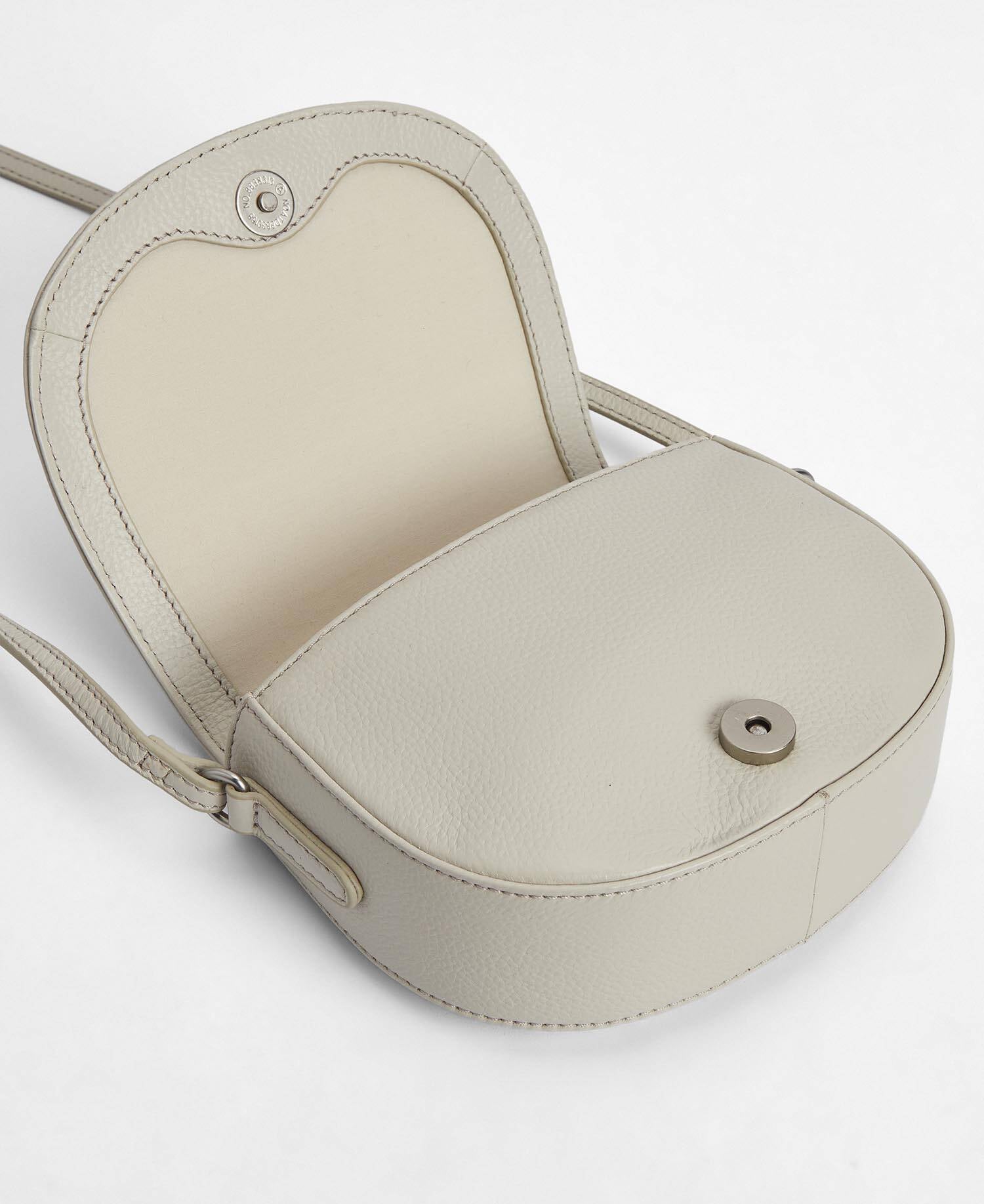 Barbour Laire Leather Saddle Bag