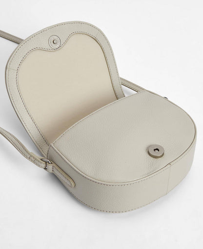 Barbour Laire Leather Saddle Bag