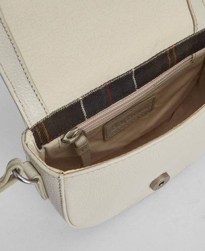Barbour Laire Leather Saddle Bag