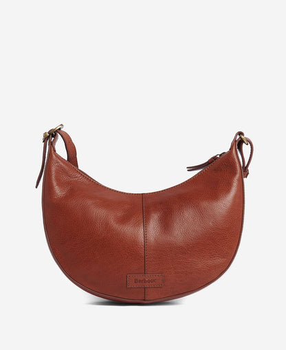 Barbour Laire Leather Half-Moon Bag