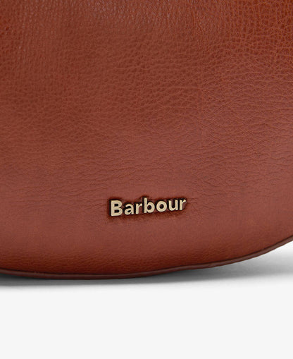 Barbour Laire Leather Half-Moon Bag