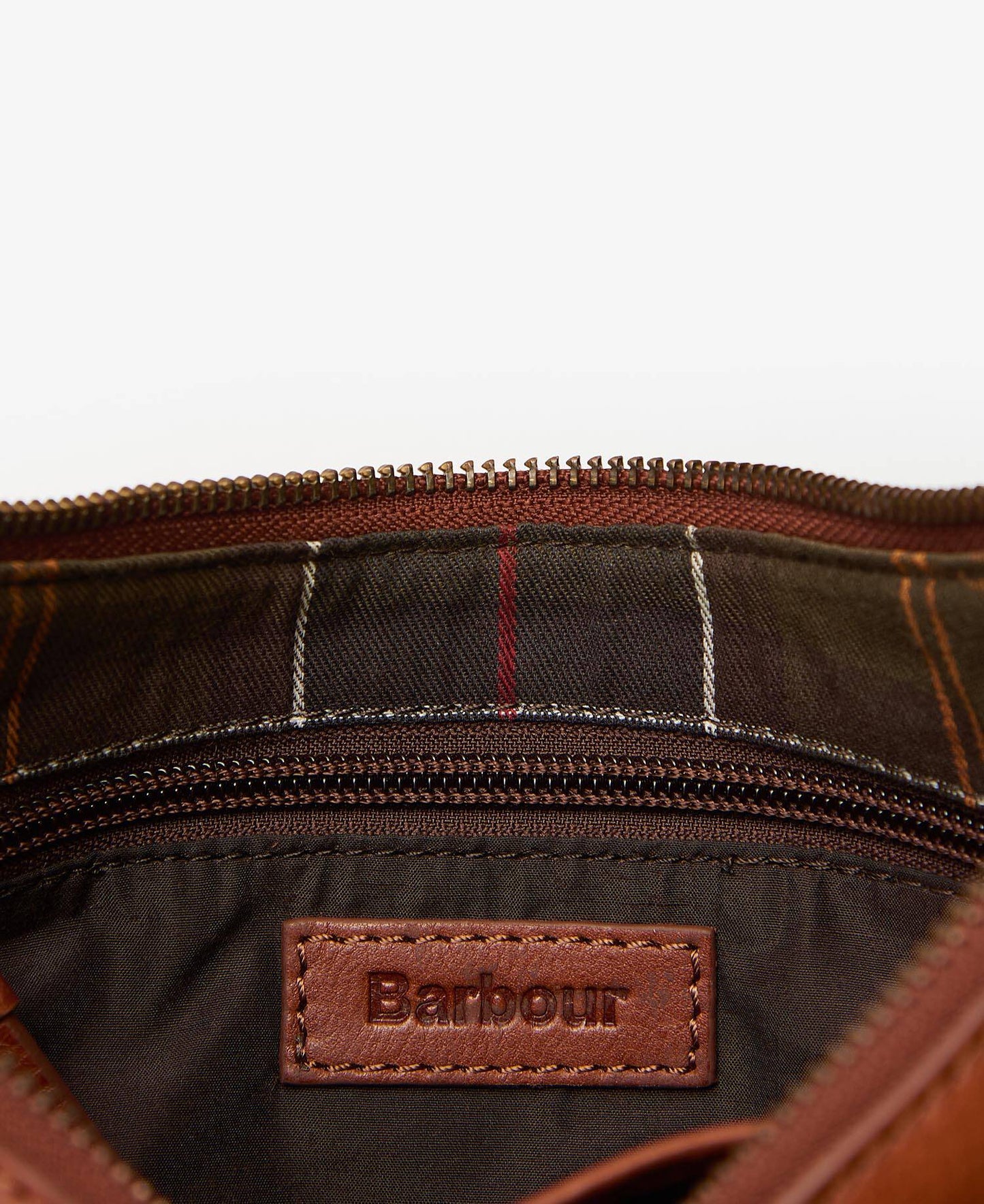 Barbour Laire Leather Half-Moon Bag