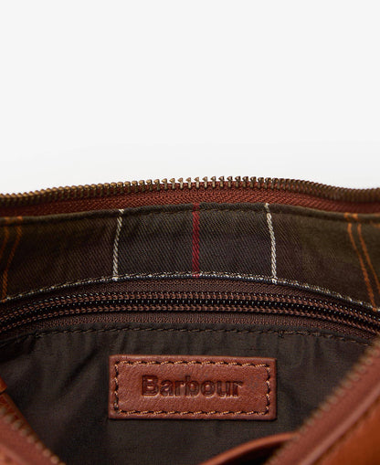 Barbour Laire Leather Half-Moon Bag