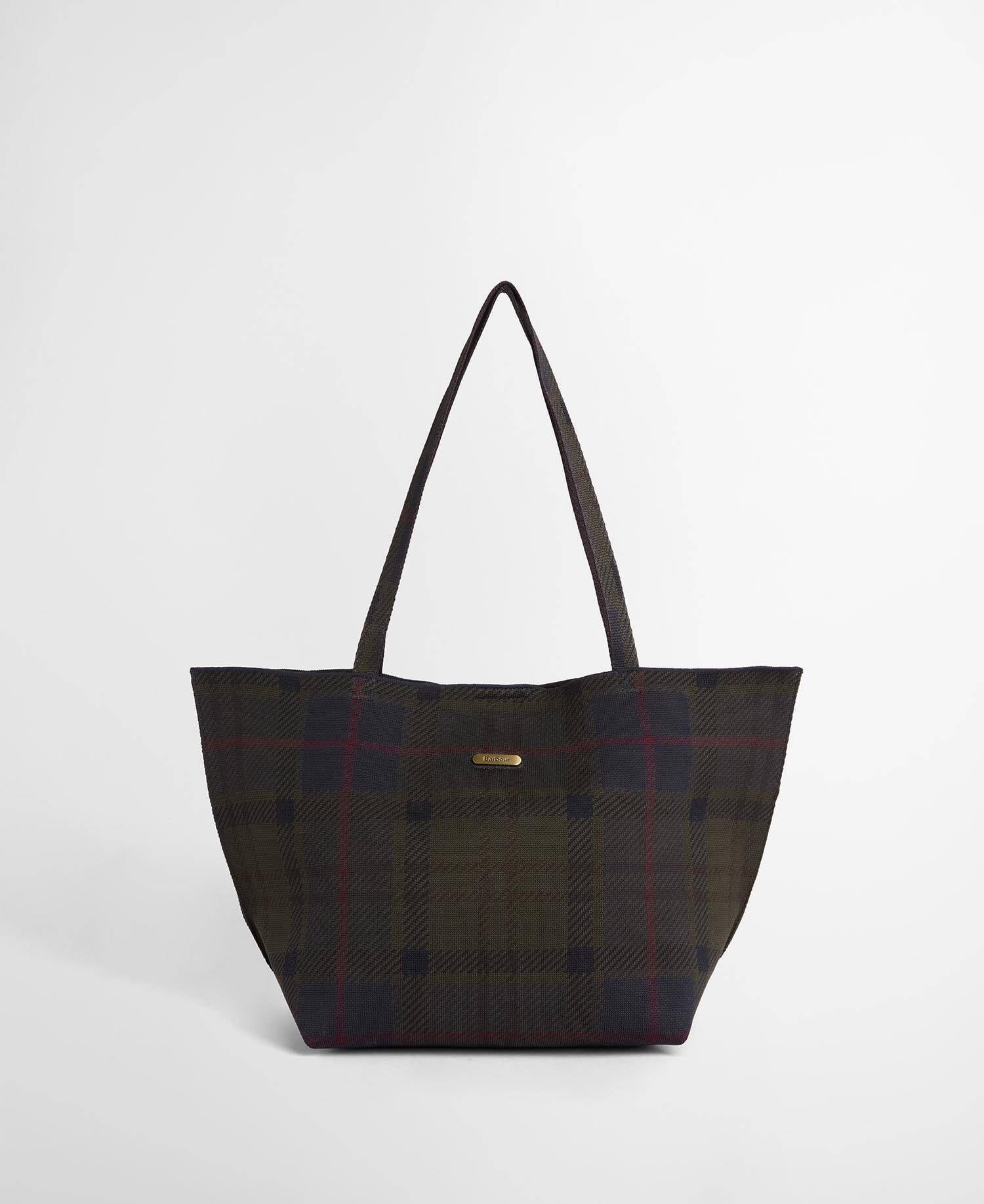 Barbour Layla Tartan Large Tote Bag