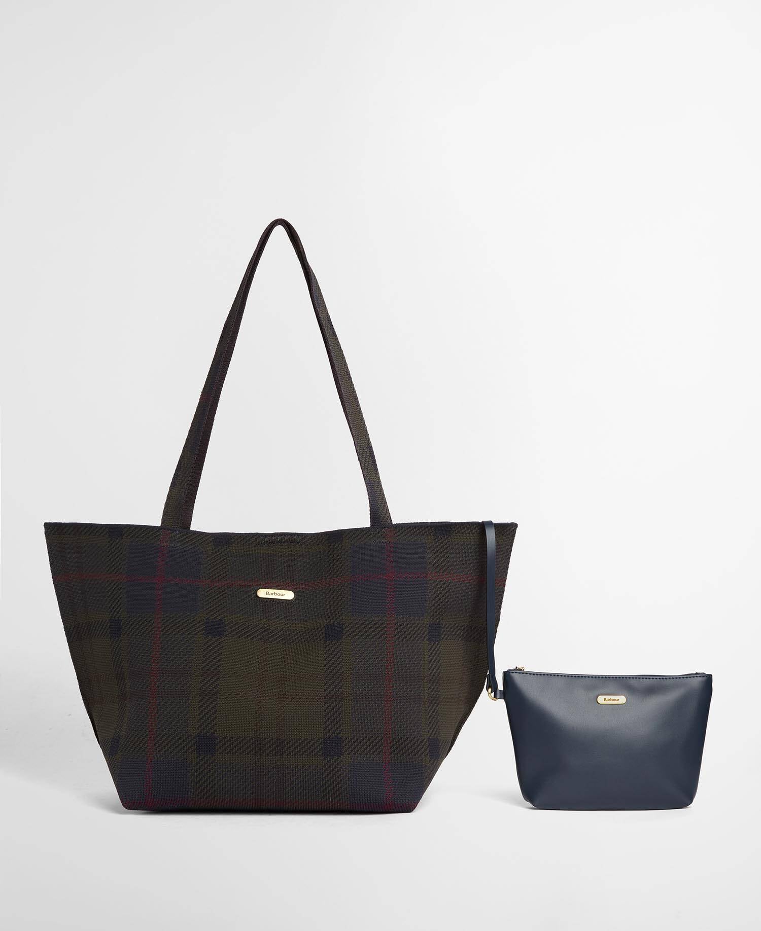 Barbour Layla Tartan Large Tote Bag