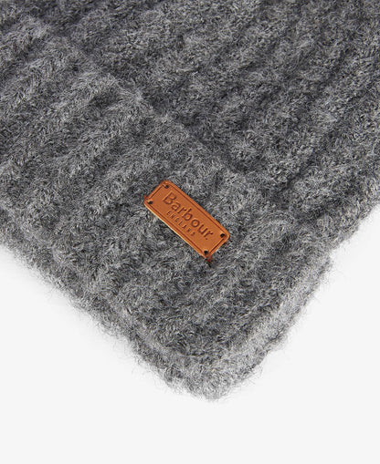 Barbour Saltburn Beanie & Tartan Scarf Gift Set