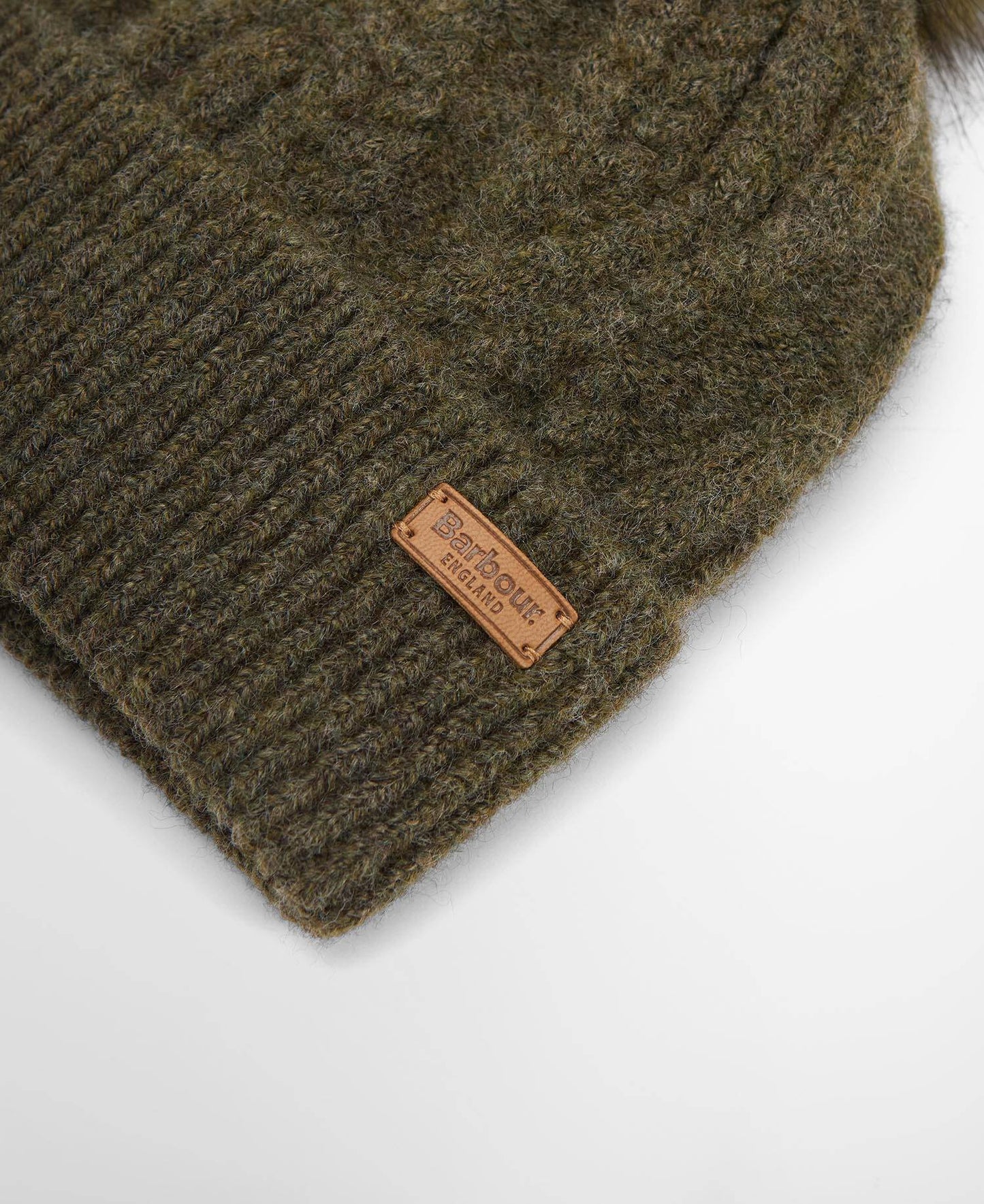 Barbour Elsdon Cable-Knit Beanie