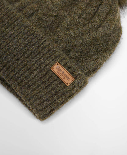 Barbour Elsdon Cable-Knit Beanie