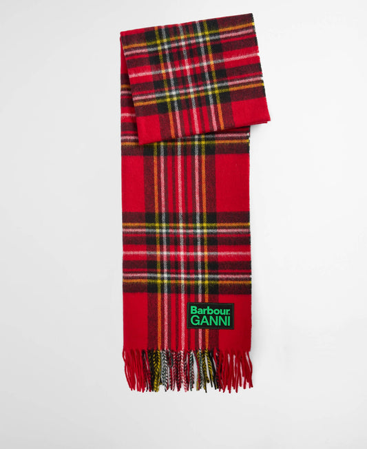Barbour Barbour x GANNI Tartan Scarf