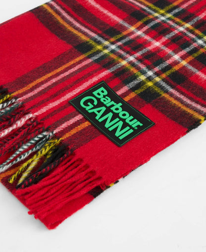 Barbour Barbour x GANNI Tartan Scarf