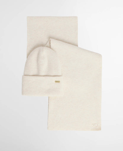 Barbour Winona Beanie and Scarf Gift Set