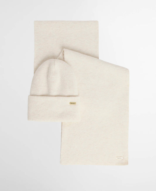 Barbour Winona Beanie and Scarf Gift Set