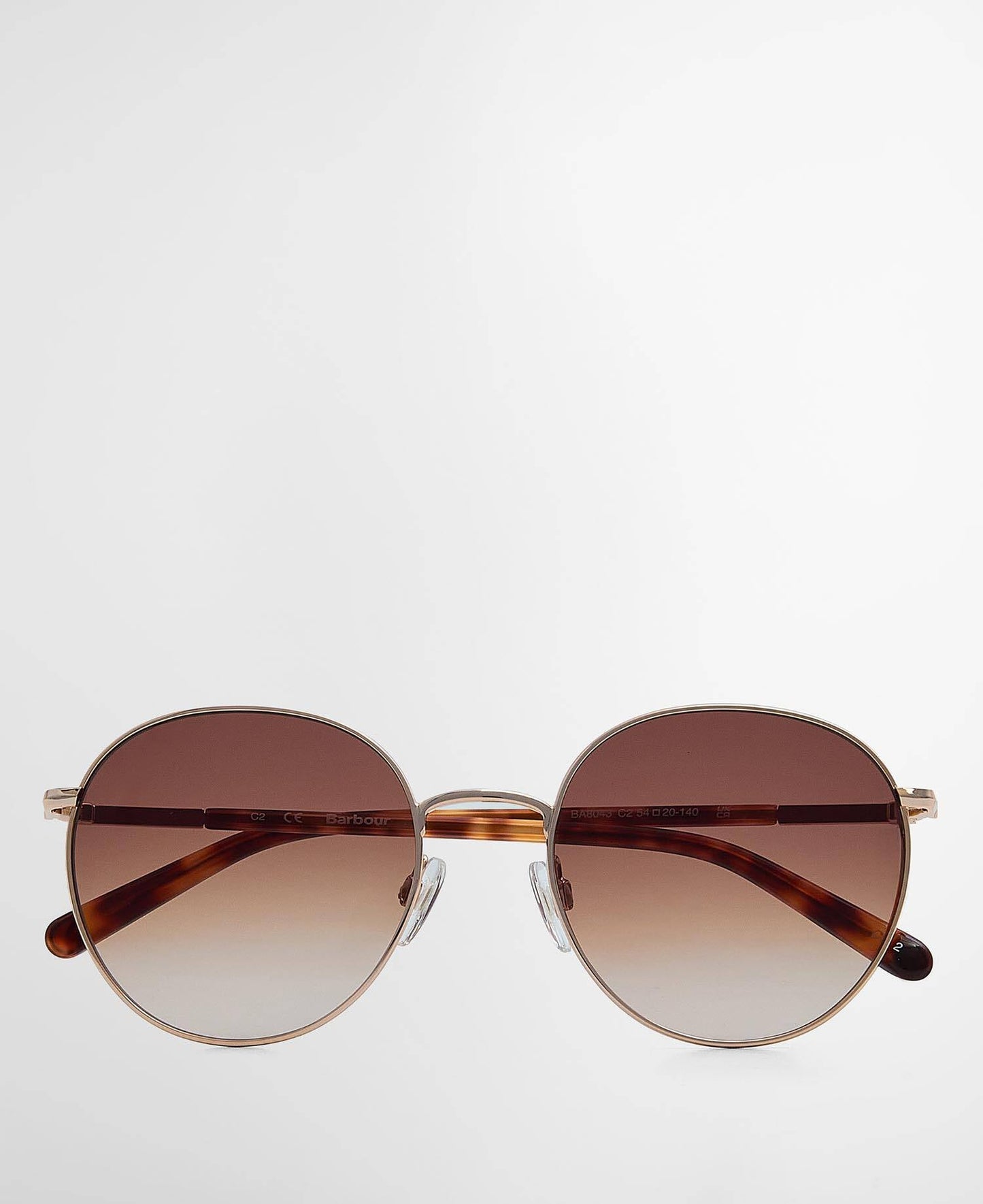 Barbour Rounded Metal Sunglasses