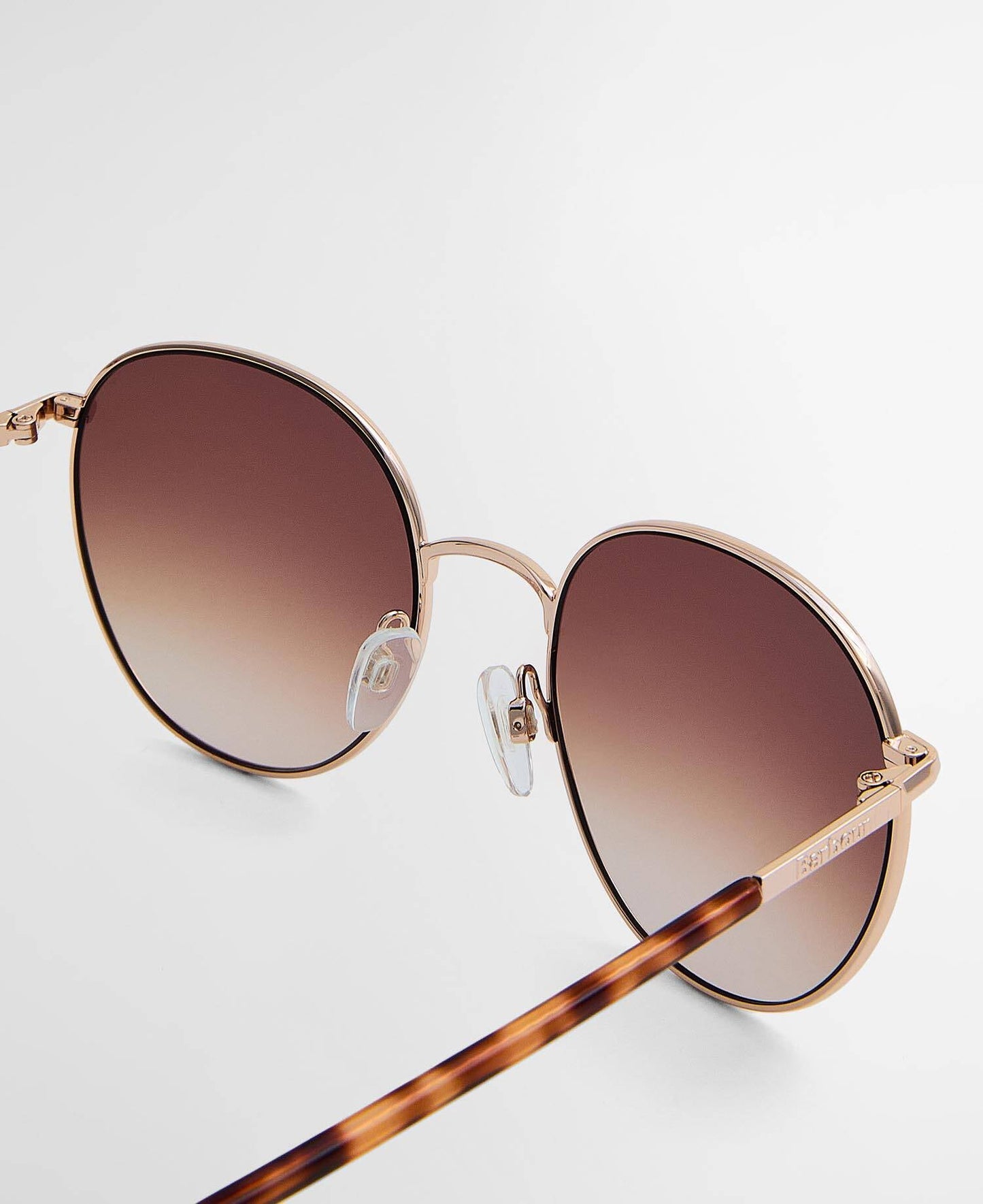 Barbour Rounded Metal Sunglasses