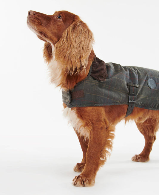Barbour Tartan Waxed Dog Coat