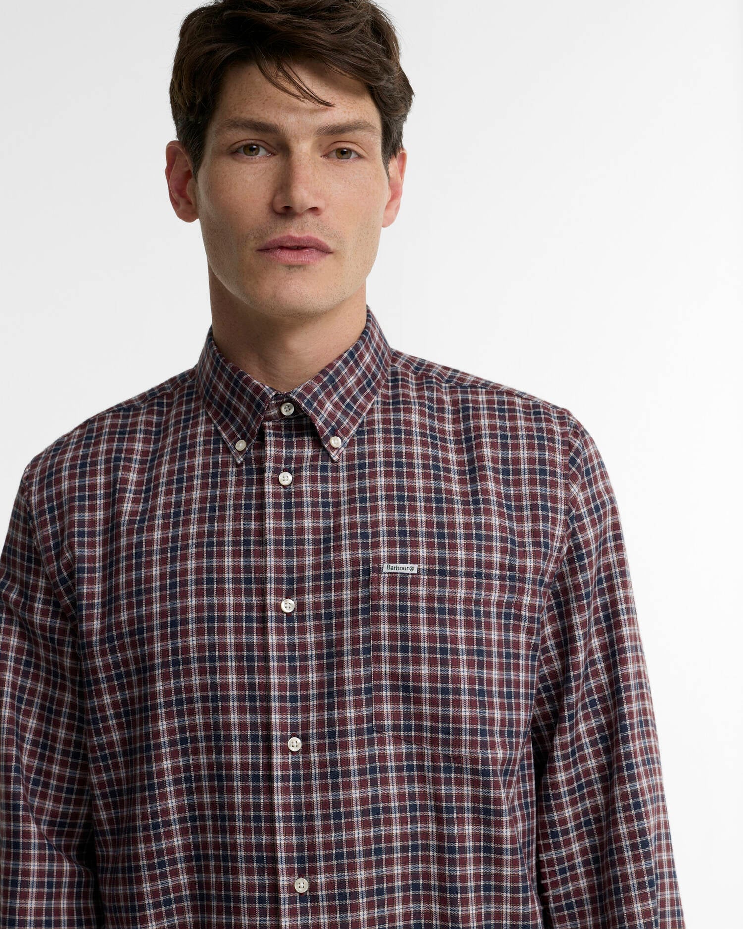 Barbour Dishford Thermo-Weave Regular Fit Long-Sleeved Shirt