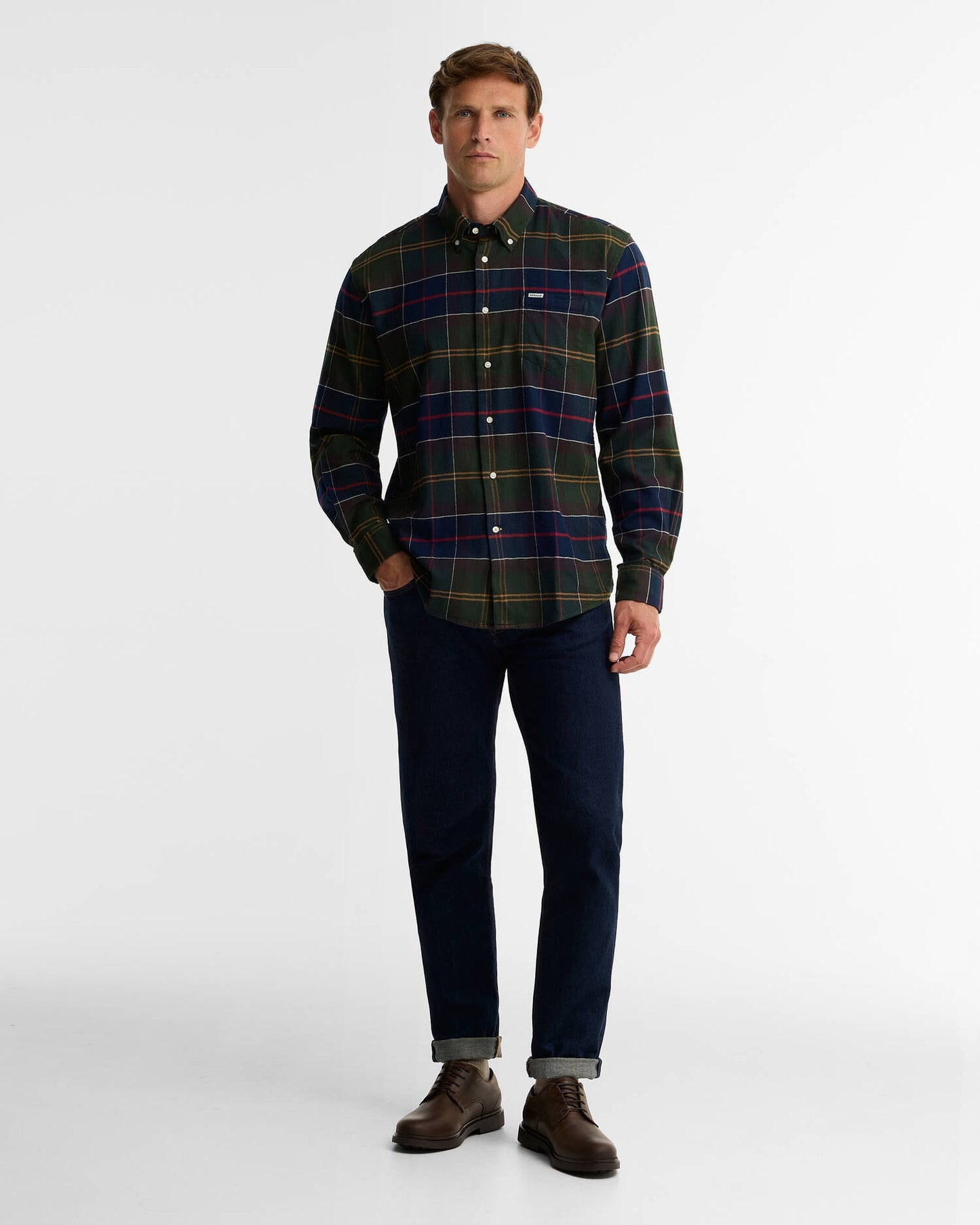 Barbour Hogside Tartan Regular Long-Sleeved Shirt