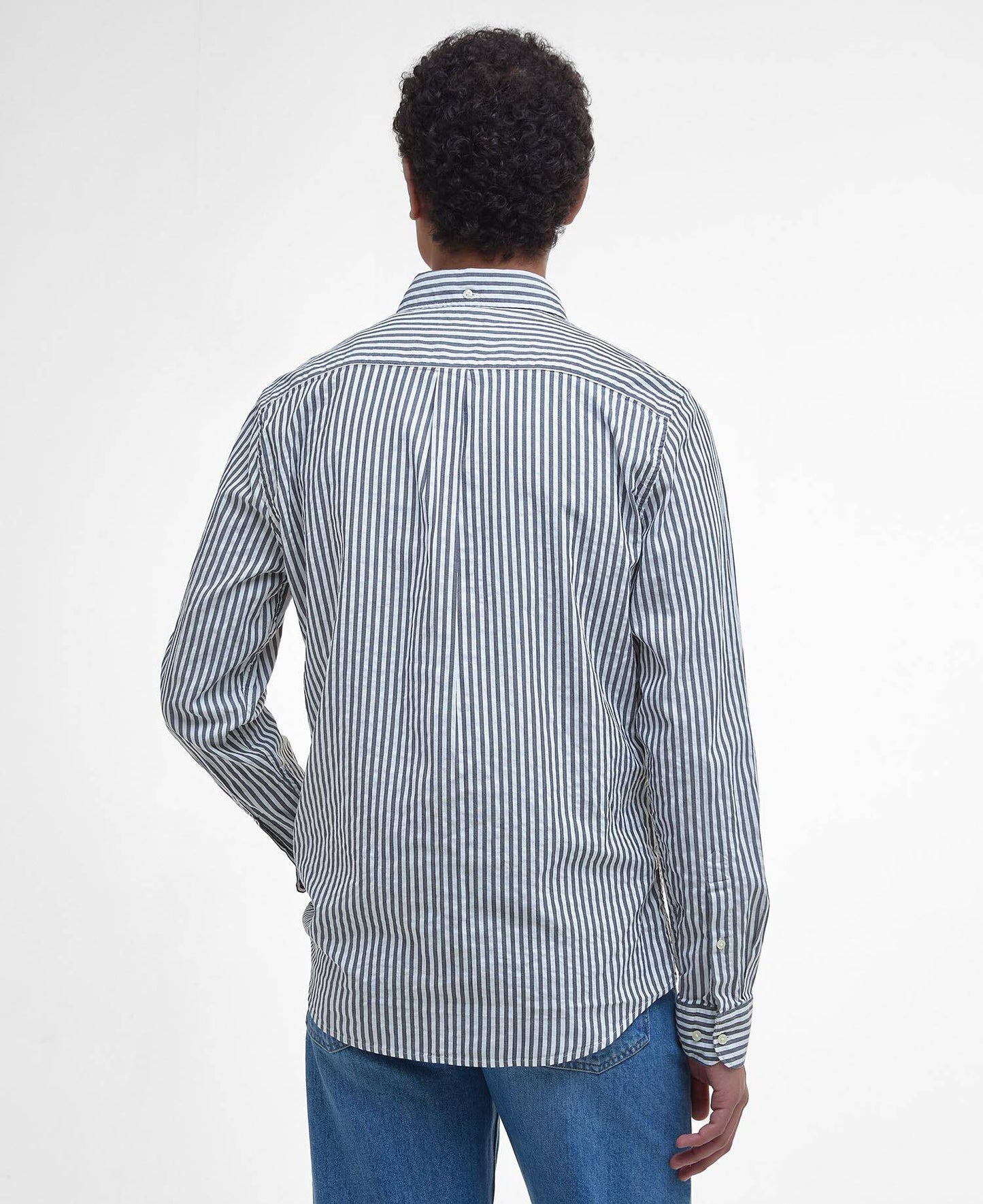 Barbour Cresswell Seersucker Tailored Long-Sleeved Shirt