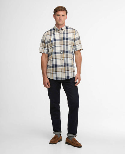 Barbour Swinfell Checked Regular Short-Sleeved Shirt