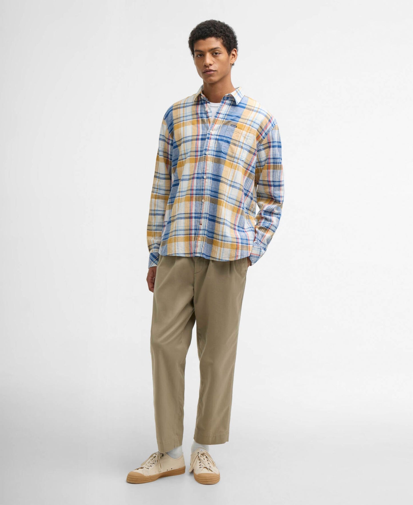 Barbour Holwick Checked Long-Sleeved Relaxed Shirt