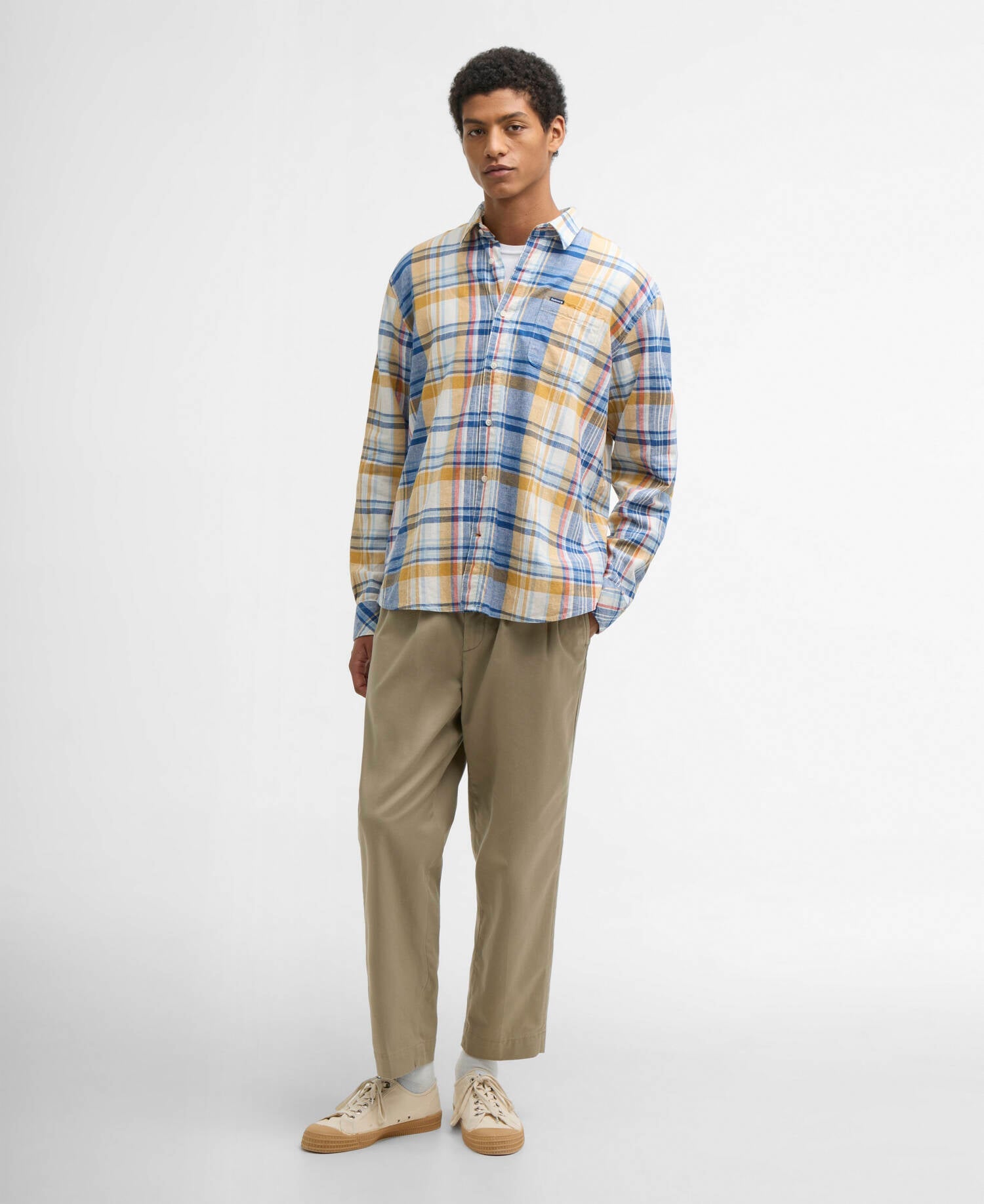 Barbour Holwick Checked Long-Sleeved Relaxed Shirt