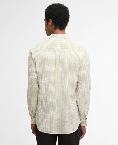 Barbour Cresswell Seersucker Tailored Long-Sleeved Shirt