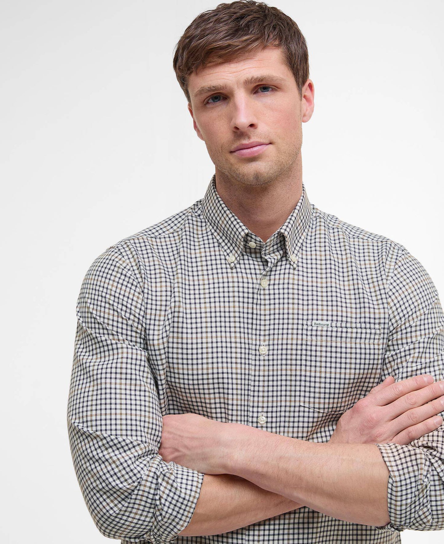 Barbour Henderson Thermo Weave Long-Sleeved Shirt
