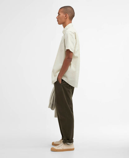 Barbour Cresswell Seersucker Regular Short-Sleeved Shirt