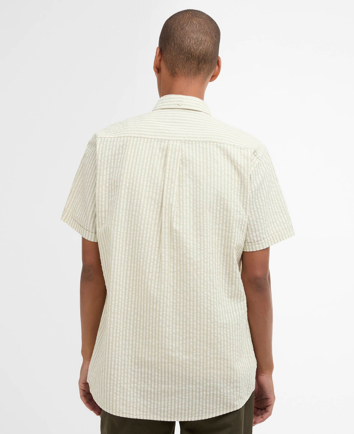 Barbour Cresswell Seersucker Regular Short-Sleeved Shirt