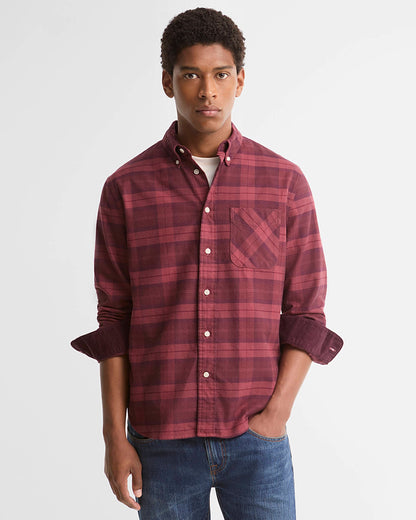 Barbour Mineral Tartan Authentic-Fit Long-Sleeved Shirt