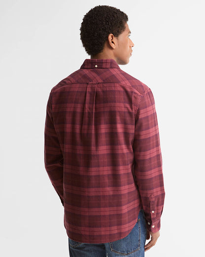 Barbour Mineral Tartan Authentic-Fit Long-Sleeved Shirt