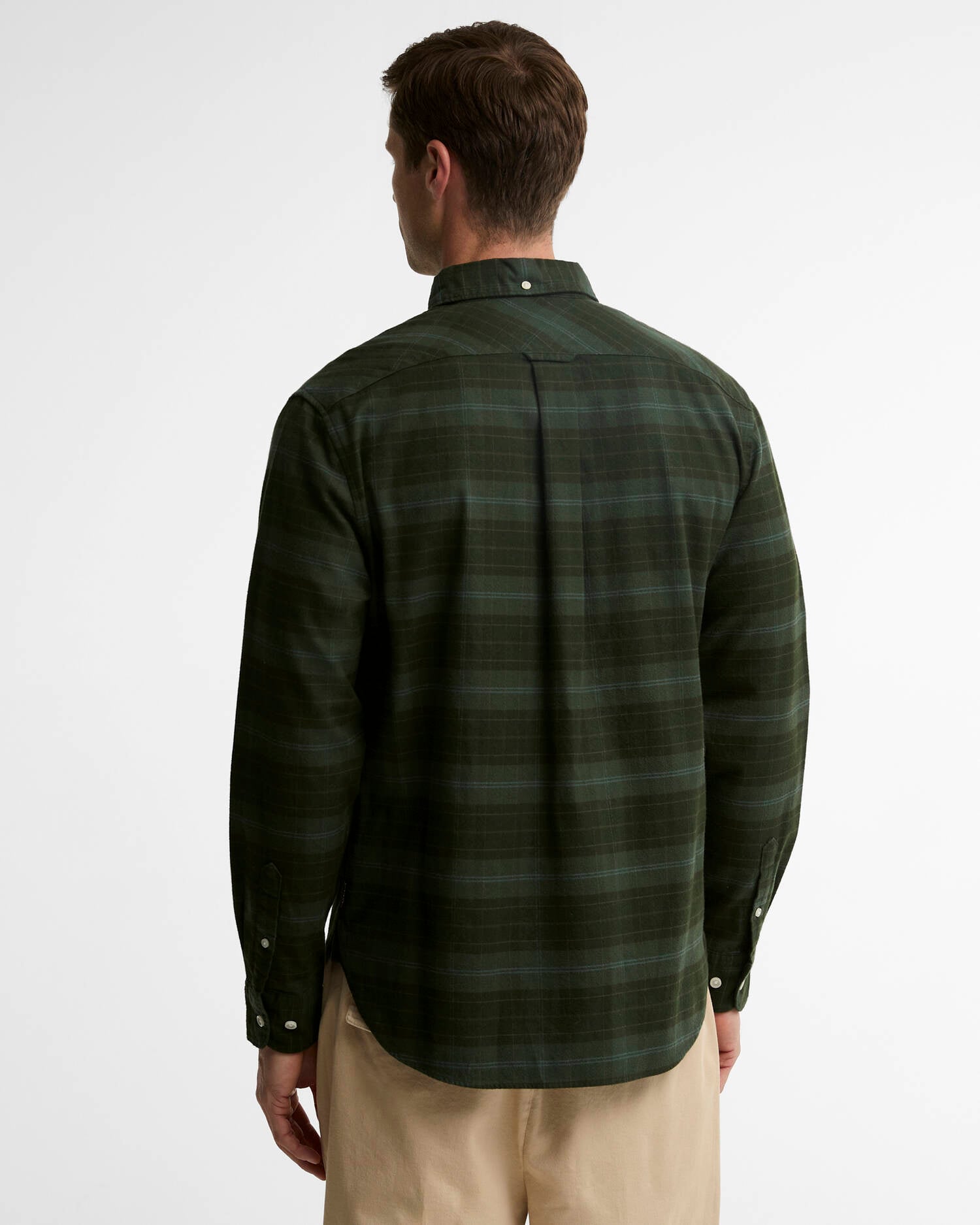 Barbour Mineral Tartan Authentic-Fit Long-Sleeved Shirt