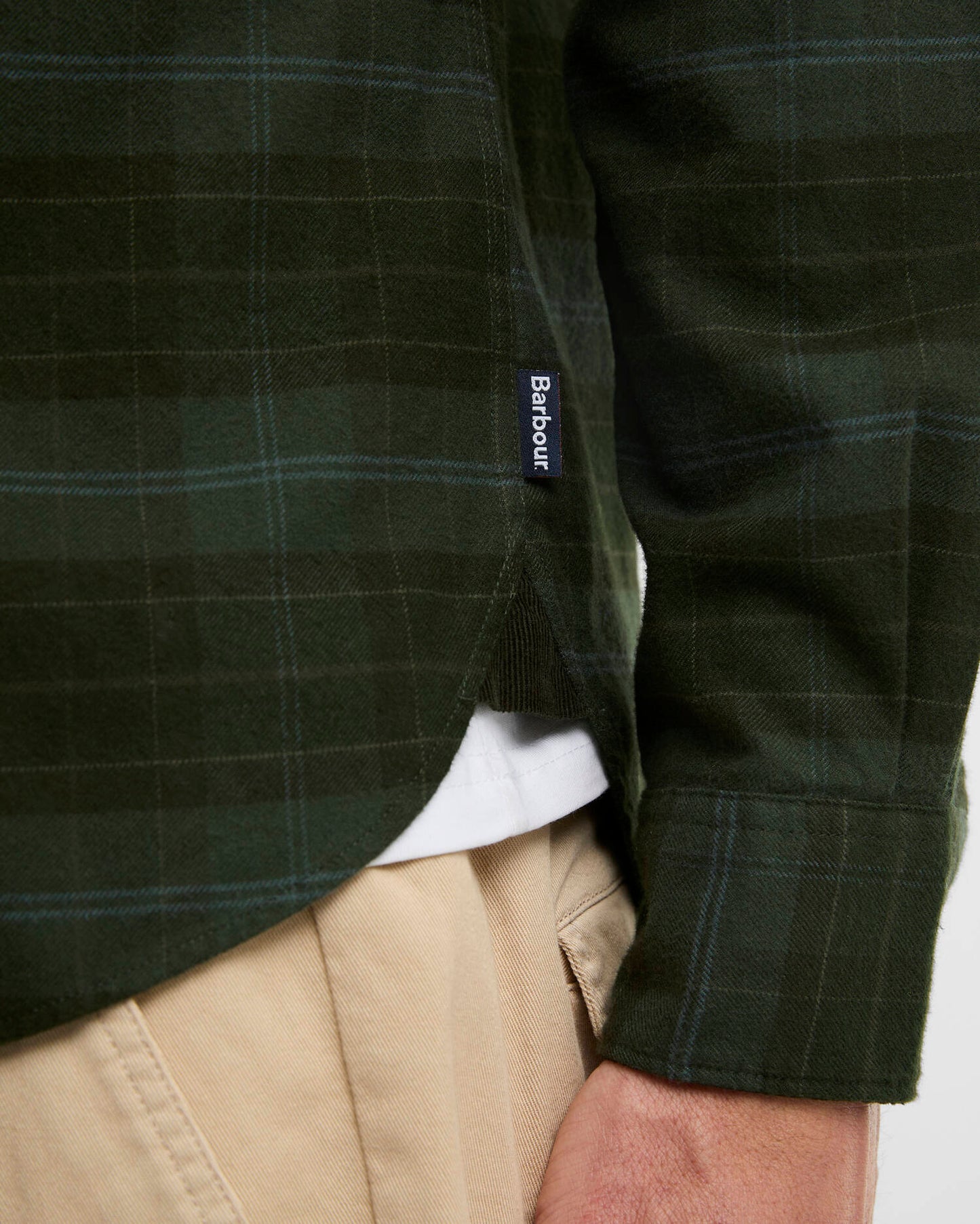 Barbour Mineral Tartan Authentic-Fit Long-Sleeved Shirt